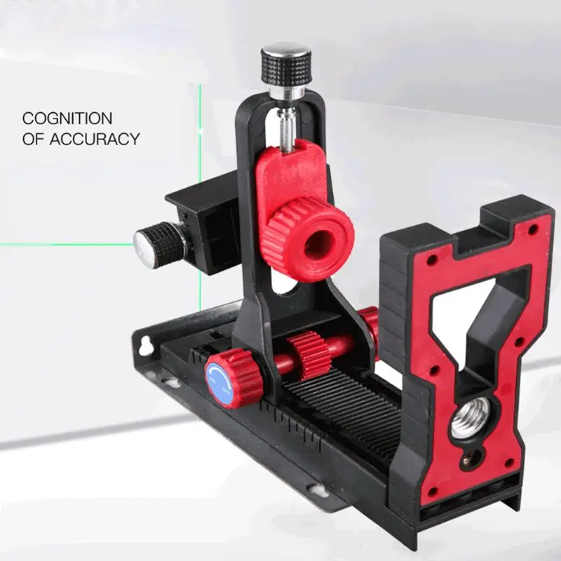 

Adjustable Laser Level Magnetic Wall Bracket Hang L-shape Hook Bracket Universal
