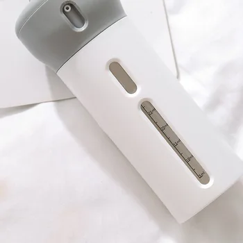 

Lotion Dispenser Bottle Rotate Portable Small Transparent Plastic Empty Spray Bottle Refillable Storage Bottles
