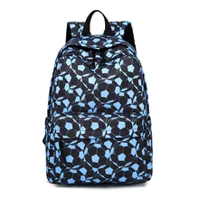 Рюкзак женский модный и спортивный рюкзак Креативный-футбольная школьная сумка с принтом большой емкости школьная сумка