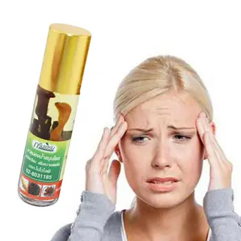 

8ml Natural Green Herb Compound Essential Oil Nasal Peppermint Oil Refreshing Brain Sickness Refreshing Oil