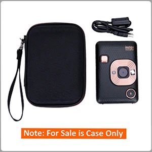 LTGEM EVA черный Водонепроницаемый Переносной жесткий футляр для Instax Mini Liplay Hybrid instant camera - Цвет: only case for sale