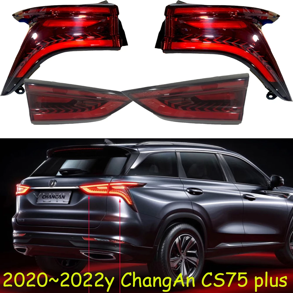 1 шт. 2020 ~ 2022 автомобильный бампер хвост светильник ChangAn CS75 плюс стоп-сигнал