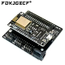 Nó mcu kit de desenvolvimento v3 ch340 nodemcu + escudo do motor wi fi esp8266 Esp-12e diy rc brinquedo controle remoto lua iot carro inteligente esp12e