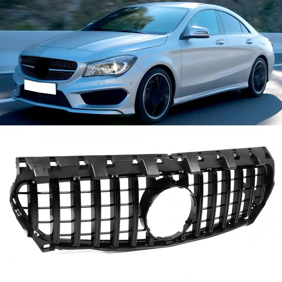 Лидер продаж Фирменная Новинка GT Panamericana гриль подходит для Benz cla Class W117 CLA200 CLA250 CLA45 AMG 2013 автомобильные аксессуары