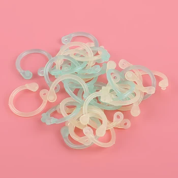 

Colorful Plastic Circle Ring Multi-Function Creative Loose-Leaf Binder Ring For DIY Album Book Binder Hoops Office Binding Rings