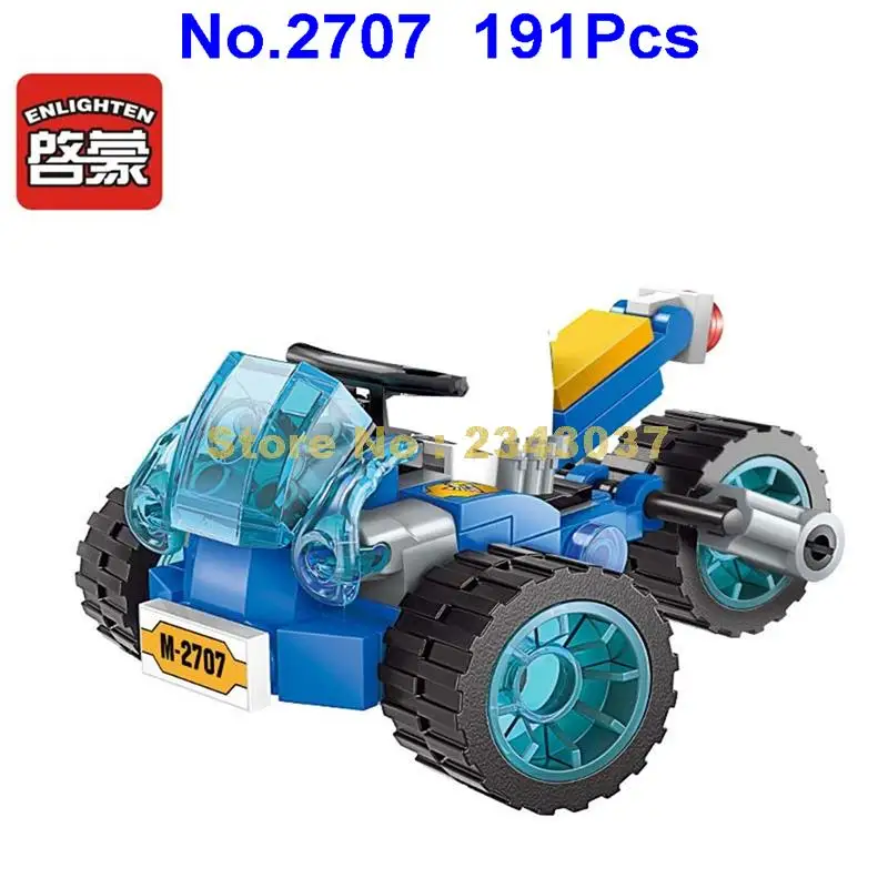 191 шт. Военный полицейский ночной деформационный Автомобиль Мотоцикл колесница 2