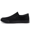 2022 Canvas Shoes Men Loafers Cool Young Man Street Black Shoes Breathable Men Casual Shoes Flat Slip-on Plus Size N023 ► Photo 3/6