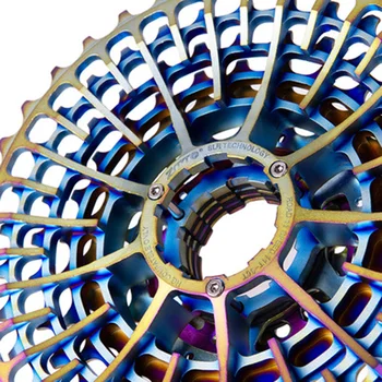 

Flywheel Bicycle Flywheel Steel + Aluminum Rainbow For HG system ZTTO CNC