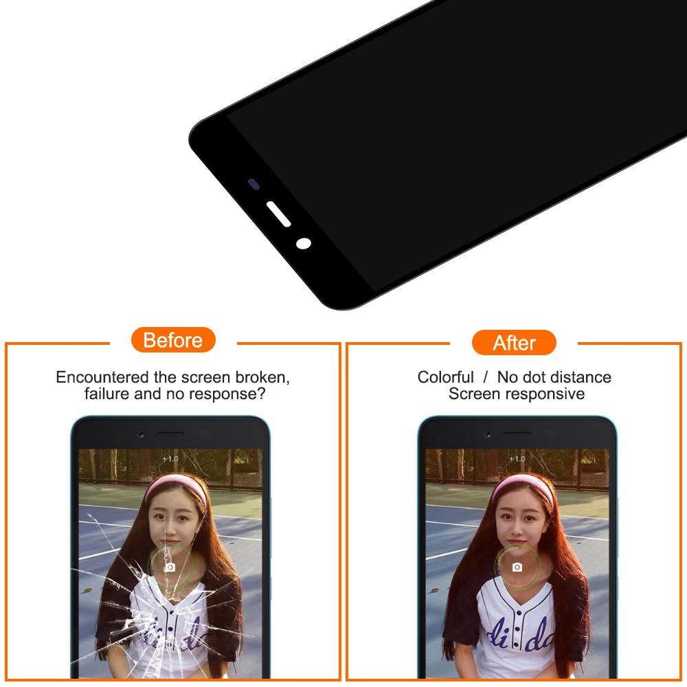 ЖК дисплей 5 дюйма для Xiaomi Redmi Note 2 сенсорная панель дигитайзер замена экрана
