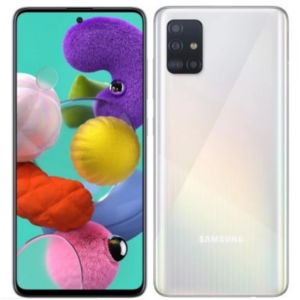 Samsung Galaxy A51 5G A5160 Original Mobile Phone Dual Sim Octa Core Exynos 9611 6.5" 4 back Cameras 8GB&128GB NFC Fingerprint ddr5 ram