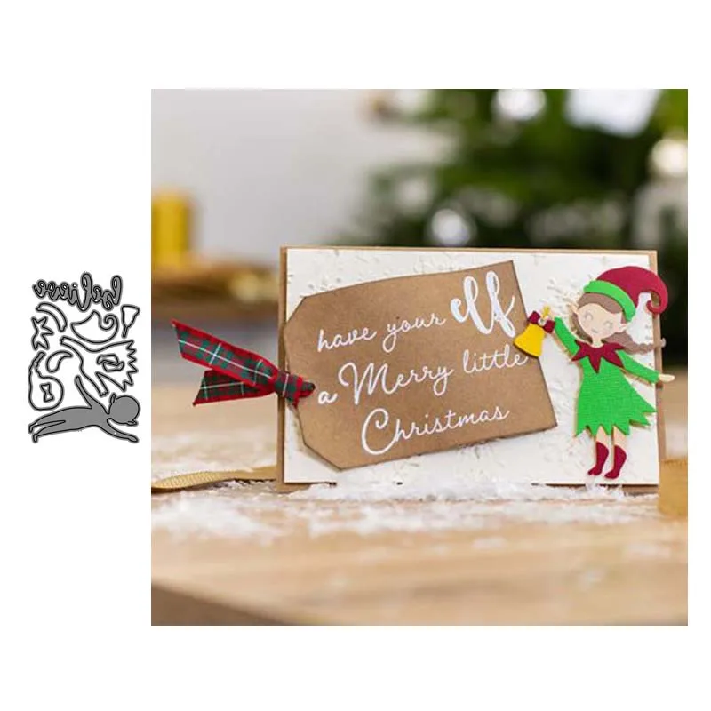 

Girl believe metal cutting dies cut die mold decoration Scrapbooking Embossing paper craft mould punch stencils