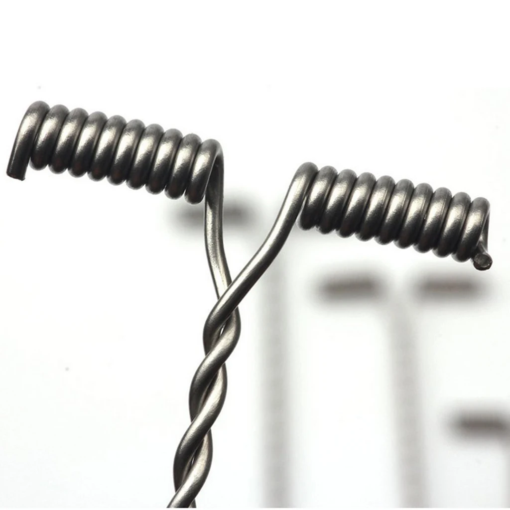 100 Pcs Stainless Steel Fishing Balance Hook T-shape Twisted Fishing Swivel String Hooks Fishing Accessories Pesca