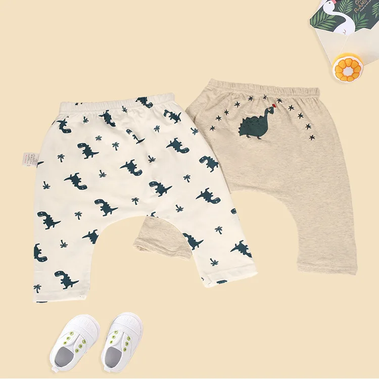 

New Style Men And Women Baby Cotton Harem Pants Infant Pp Pants Capri Pants Children Harem Pants Stretch Pants Pm1005d