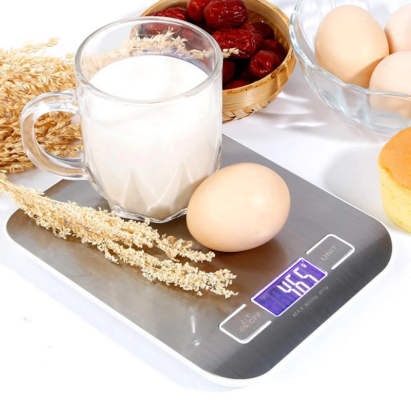 5kg/1g Kitchen Scale Electronic Food Weighing Scale Digital Measuring Gram Sale