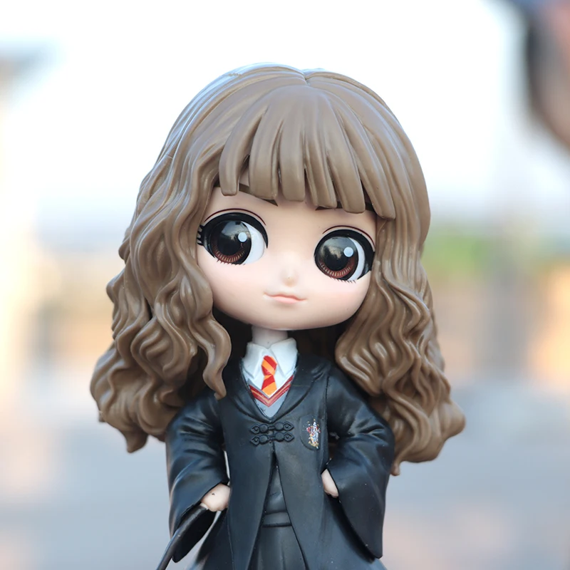 Miniko Cute Big Eyes Harried Hermione Snape PVC Anime Dolls Collectible Potter Action Figure Q Version Model Toy