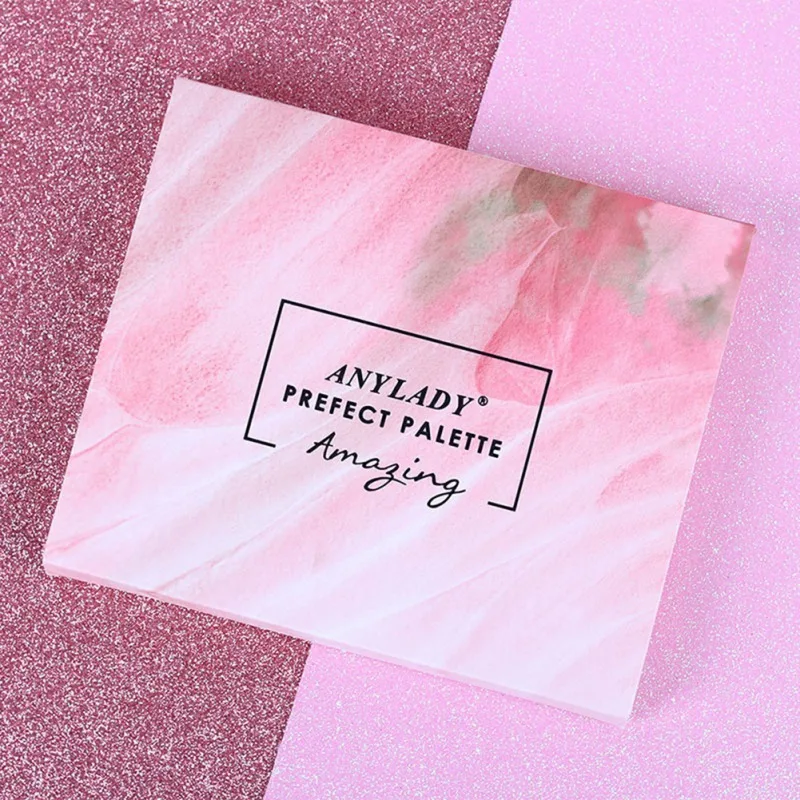 ANYLADY 30-color Eyeshadow Palette Waterproof Non-dizzy Dyeing Colorfast Shimmer Matte Eye Shadow