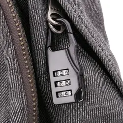 69HD Swiss Cross Symbol Combination Safe Code Mini Padlock Luggage Travel Number Lock
