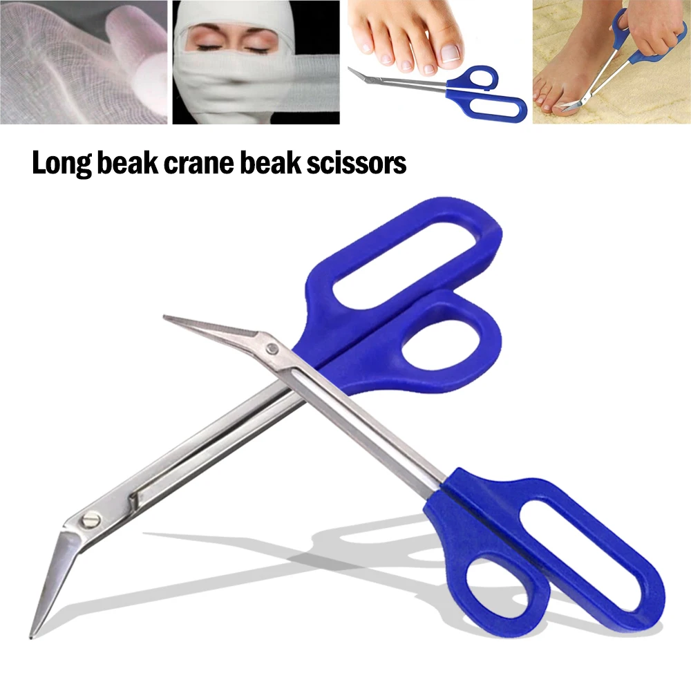 

20cm(7.87'')Toe Nail Toenail Scissor Long Reach Easy Grip Pedicure Trim Clipper Manicure Trimmer for disabled Cutter