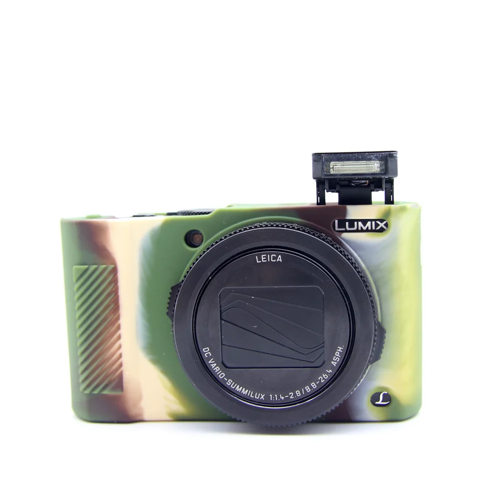 Защитный чехол для корпуса для Panasonic Lumix LX10, силиконовая сумка для Panasonic Lumix L-X10, беззеркальная система, аксессуары для камеры