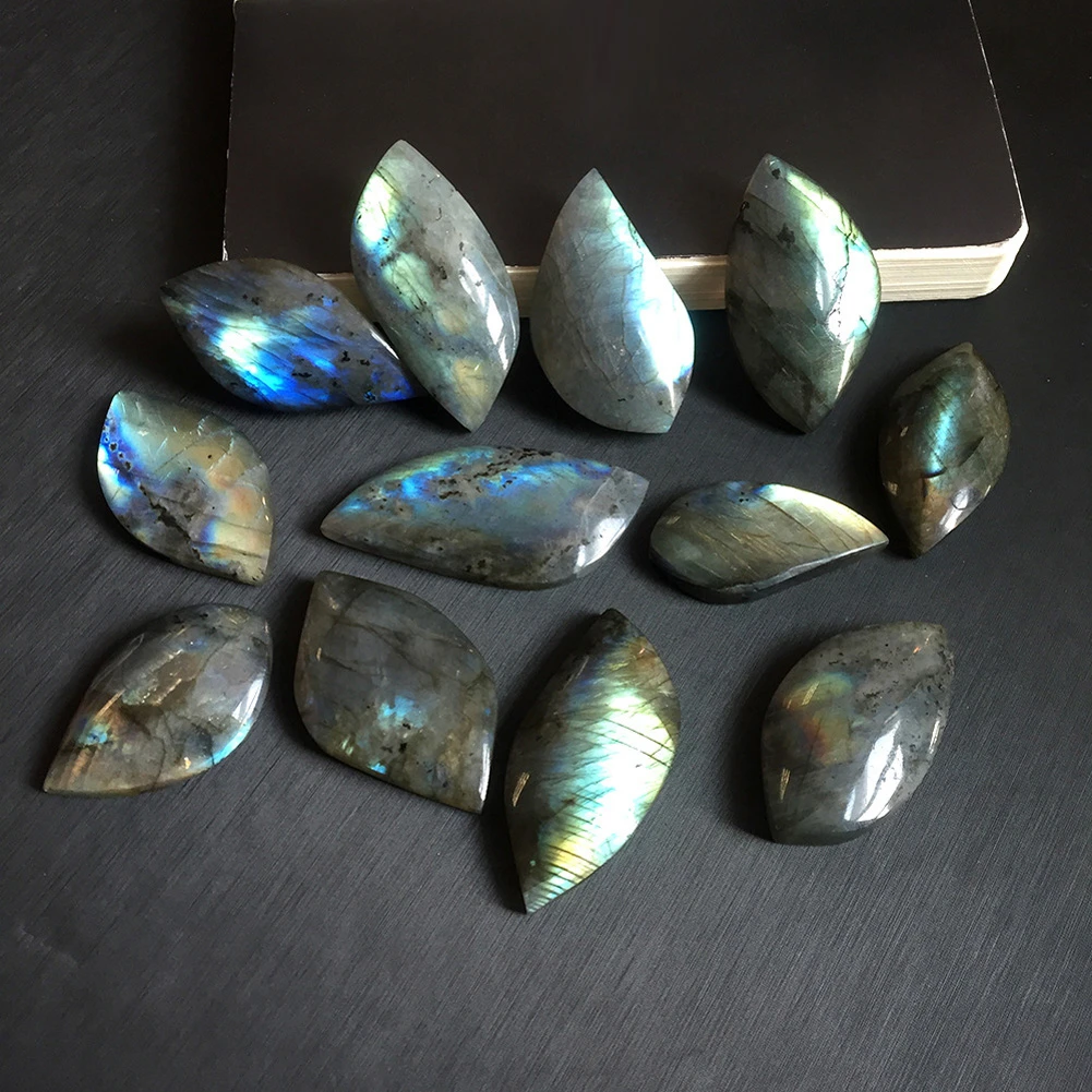 Естественный неправильной формы Хрустальный лабрадорит лунный камень Sunstone
