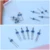 LMDZ 3-12Pcs/ Set Прочные Двойные Двойные Иглы Булавки Twin Stretch Machine Иглы 3Size Mix Size 2.0/90 3.0/90 4.0/90 с коробкой