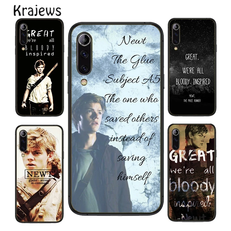 Krajeans The Maze Runner Poster Newt Cover Per Telefono Per Iphone 15 Se2020 14 7 8 Plus 11 Pro Max 13 Pro Max 12 Mini Xs Max Xr