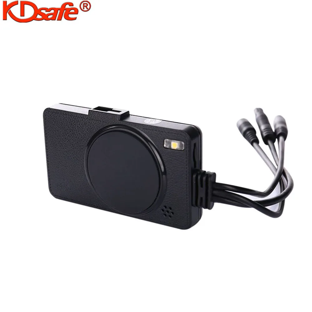 US $32.66 Kdsafe Hd Motorcycle Dual Camera Dvr Motor Dash Cam Waterproof Sport