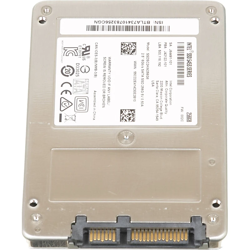 Накопитель SSD Intel Original SATA III 256Gb SSDSC2KW256G8X1 545s Series 2.5"