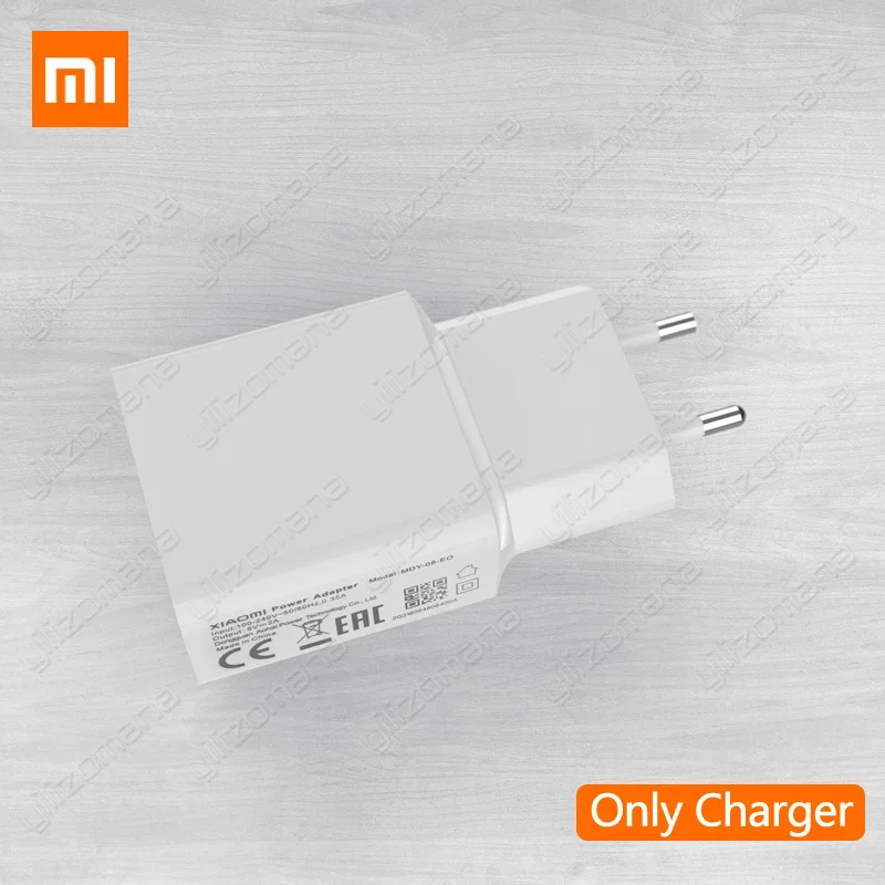 Xiaomi оригинальное зарядное устройство 5 В/2 а EU Type-C Micro USB кабель для передачи данных адаптер для зарядки для MI5 max 3S Redmi Note 3 4 pro 4X5 5S - Тип штекера: Only charger