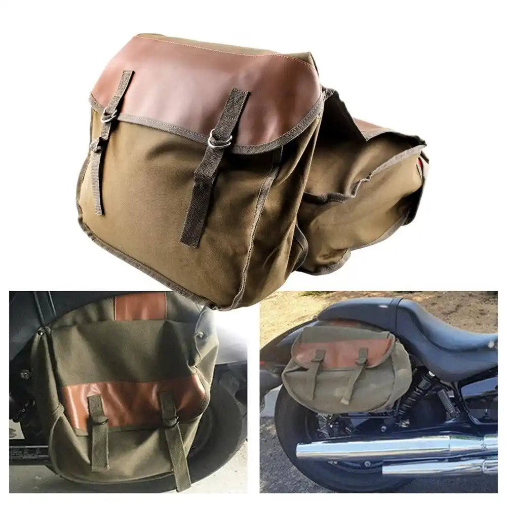 canvas panniers