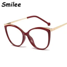 Бордовые красные кошачьи глаза очки женские сексуальные очки Оптические очки оправа солнцезащитные очки кошачьи глаза оправа для женщин модные прозрачные линзы