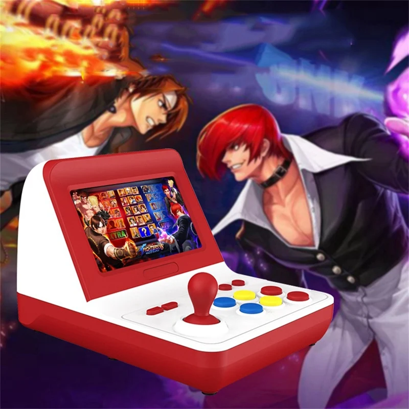  Mini Arcade Game Retro Machines for Kids with 8000 Classic Video Games Home Travel Portable Gaming 