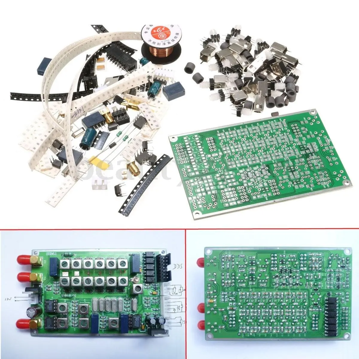 6 диапазонный HF SSB радиоприемник DIY наборы трансивер|Запчасти для кондиционера| |