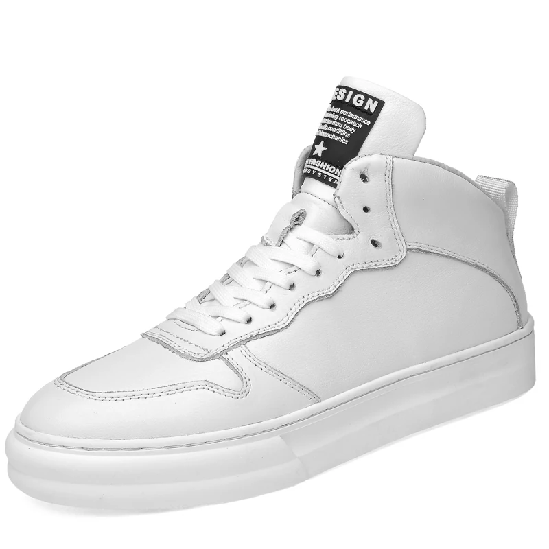 2019 Winter Warm Ankle Boots High Top Men Casual Shoes Thick Plush Snow Boots New Arrival Lace Up Mans Footwear 8#23D50