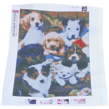 

DIY Animal Diamond Painting Cross Stitch Diamond Embroidery Dog Story