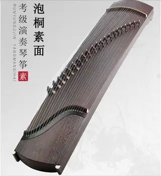 

professional 21 stringed Chinese zither first grade paulownia Guzheng Professional digging inlays solidwood Gu zheng zither