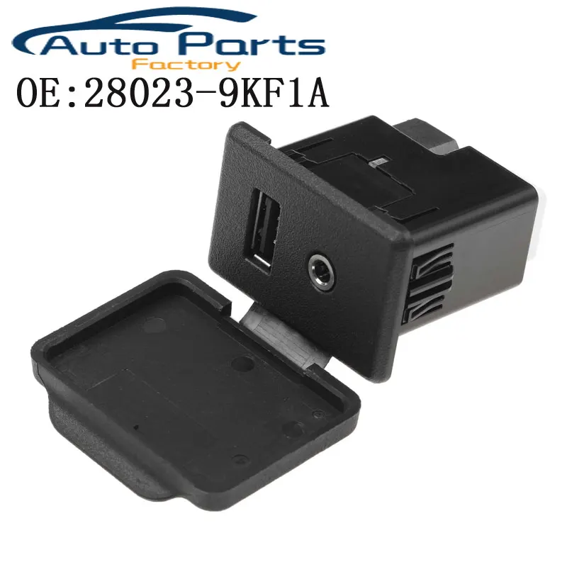Новый высококачественный вспомогательный аудиоразъем USB 28023-9KF1A 280239KF1A для Nissan Versa