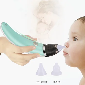 

Electric Baby Nasal Aspirator Nose Mucus Vacuum Cleaner with 5 Levels for Kids Infant S7JN