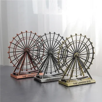 

Northern Europe Rotating Ferris Wheel Home Decoration Accessories Creative Craft Bedroom Home Table Decoration Window Decoration