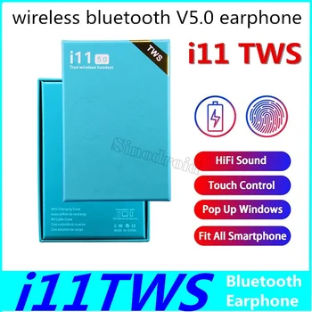 

i11TWS Wireless Bluetooth Earphone Touch Control Earbuds with pop up window Twins Mini Earpieces for iPhone X IOS Android