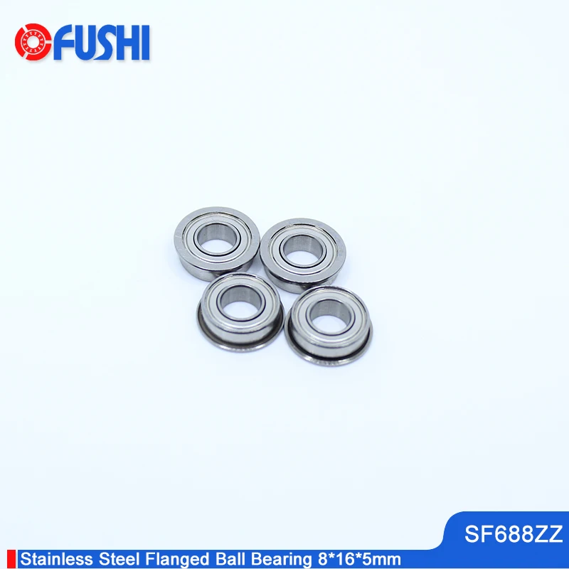 Рисунок 3 - SF688ZZ фланцевый подшипник 8*16*5 мм (10 шт
