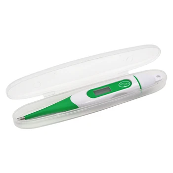 

Battery Powered Soft Tip ABS Health Care Beep Hanging Hole Pigs Cattle LCD Display Fast Dogs Waterproof Digital Pet Thermometer