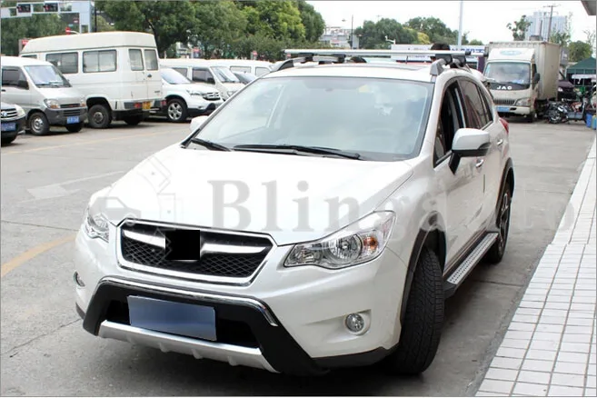 Подходит для S ubaru XV Crosstrek 2012- 2 шт. Левая Правая Беговая доска боковые шаги nerf бар Автомобильная педаль боковые лестницы