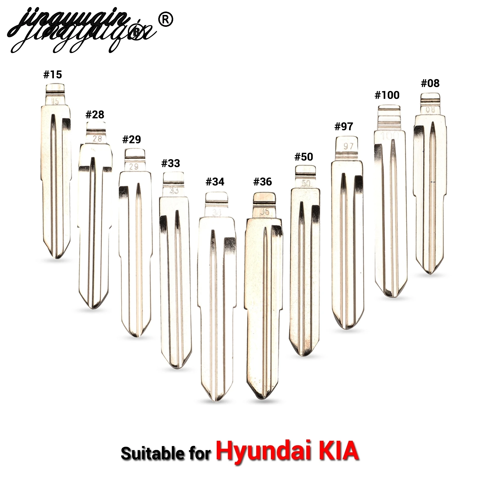 Jingyuqin для Hyundai Tucson акценты Гетц матри Соната Санта-Фэ Kia HYN14RFH KD откидной ключ