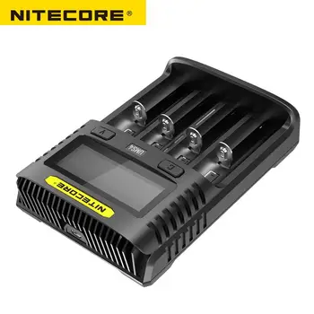 

NITECORE UMS4 Intelligent Four - Slot QC Fast Charging 4A Large Current Multi - Compatible USB Charger For 18650 21700
