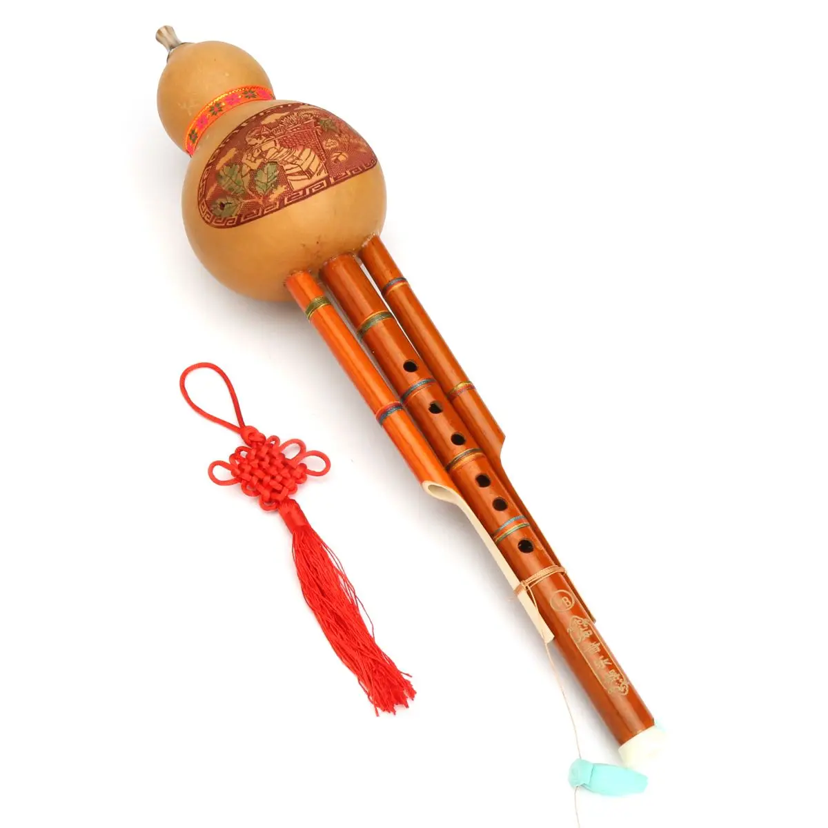 Chinese Traditional Hulusi bamboo Flute woodwind instruments
