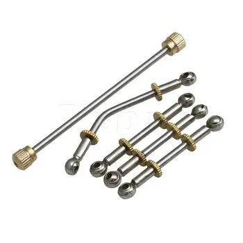 

Yibuy 5 x Metal Orchestral Instrument Reparing Part Trumpet Valve Piston Stems