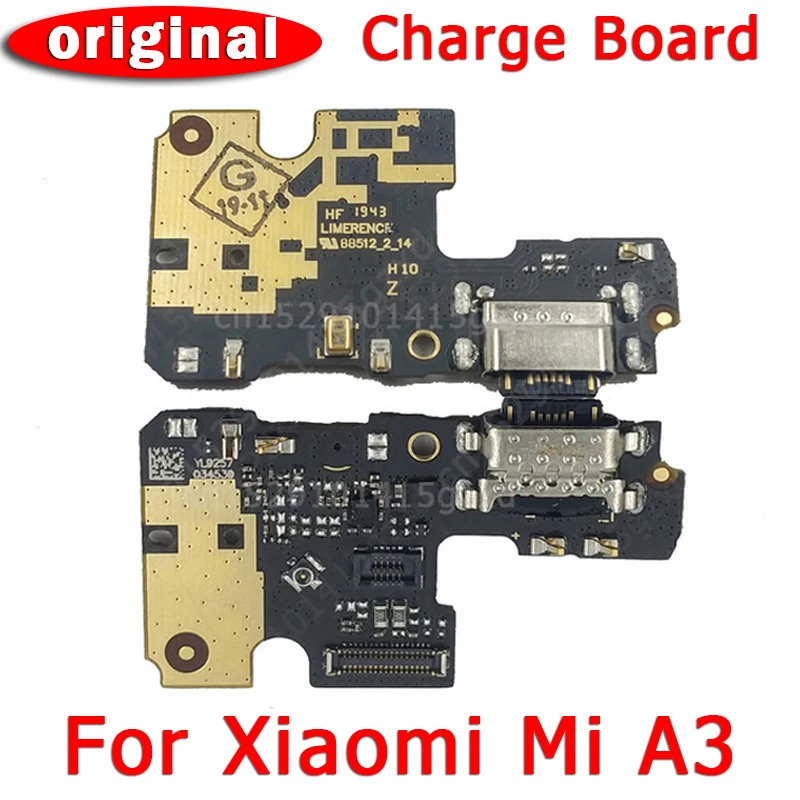 Оригинальный зарядный порт для Xiaomi Mi A3 CC9e зарядная плата USB разъем док станция
