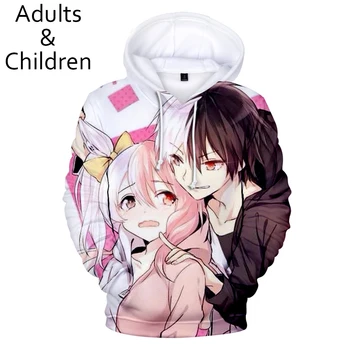 

monokuma 3D Hoodies Men Streetwear New Fashion Kids Sweatshirt 3D print monokuma Hoodies Hot Autumn boys girls Hooded pullovers