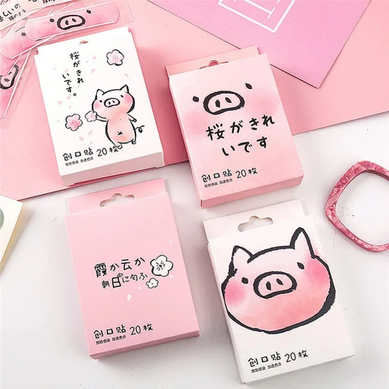 Tirita de dibujos animados para niños, pegatina para heridas, vendajes adhesivos de yeso transpirables impermeables, botiquín de primeros auxilios para el hogar